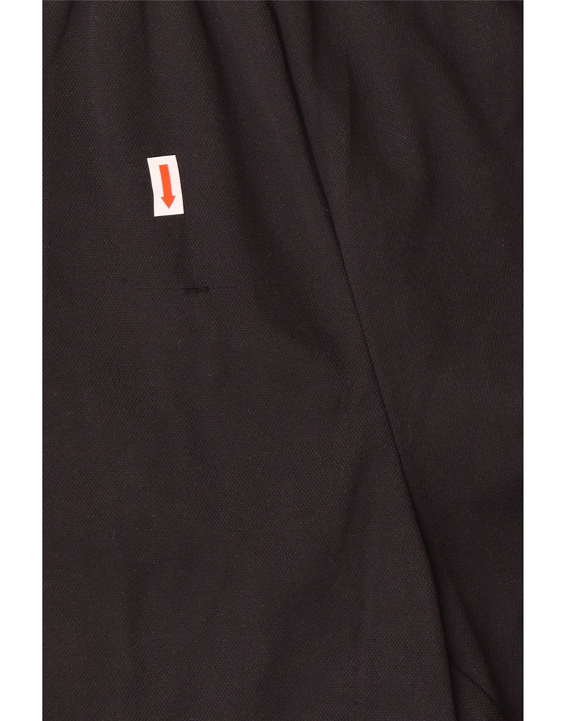 KAPPA Mens Graphic Sport Shorts Large  Black Polyester Vintage Kappa and Second-Hand Kappa from Messina Hembry 