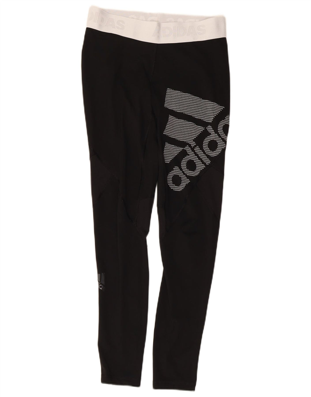 Adidas Womens Climacool Graphic Leggings UK 8/10 Small Black