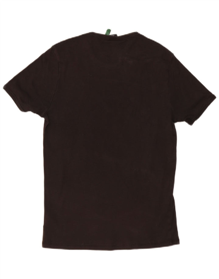 G-STAR Mens T-Shirt Top Medium Black Cotton