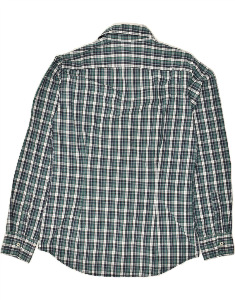 BENETTON Mens Shirt Small Green Check Vintage Benetton and Second-Hand Benetton from Messina Hembry 