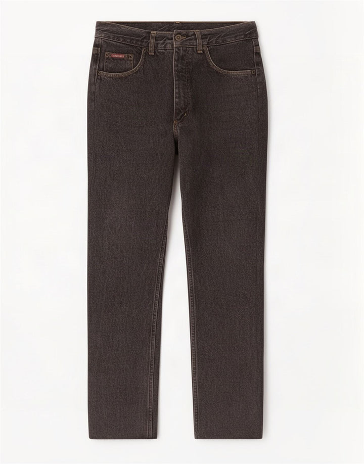 Carrera Mens Straight Jeans W32 L28 Grey Cotton