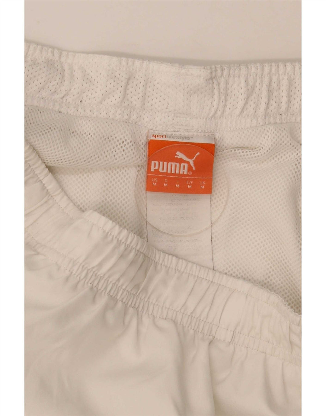 Puma Mens Sport Shorts Medium  White