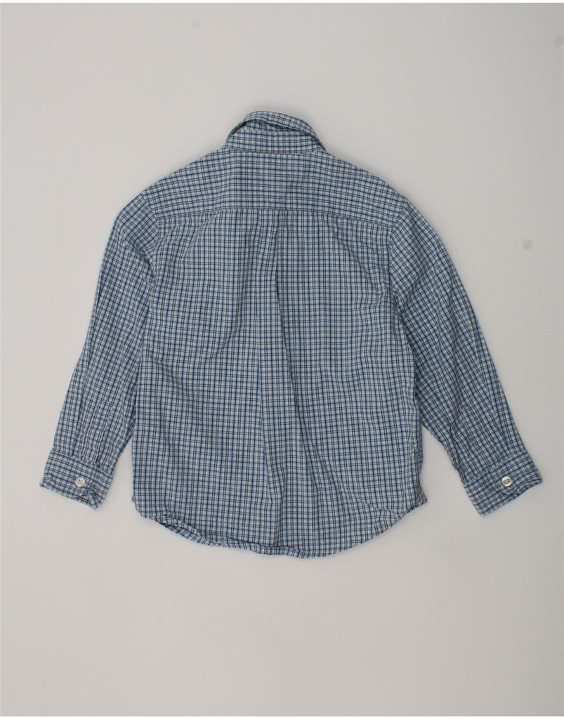 TOMMY HILFIGER Boys Shirt 3-4 Years Blue Check Cotton | Vintage Tommy Hilfiger | Thrift | Second-Hand Tommy Hilfiger | Used Clothing | Messina Hembry 