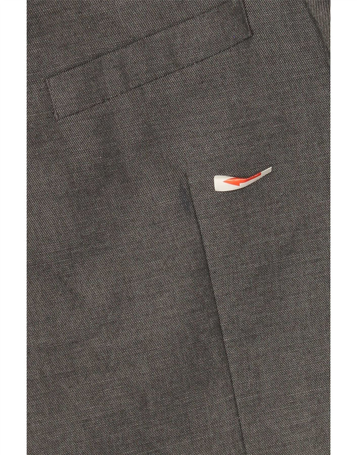 Marks & Spencer Mens 2 Button Blazer Jacket UK 40 Medium Grey Polyester
