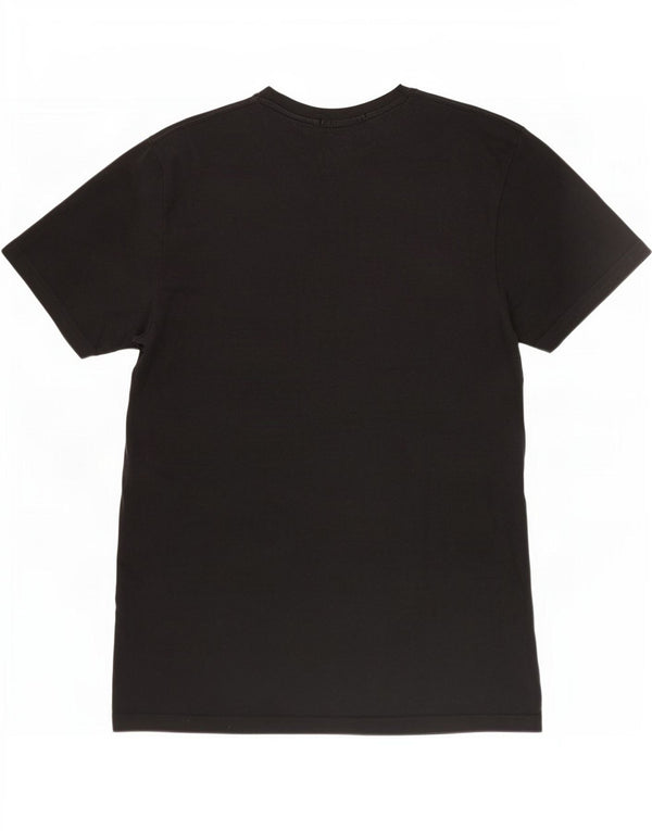 Ellesse Mens T-Shirt Top Large Black Cotton