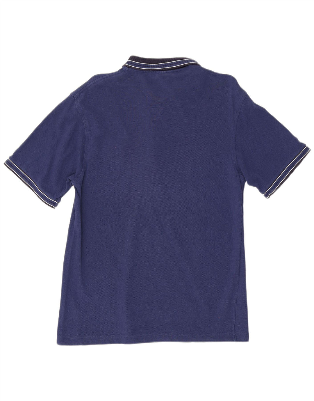 Lacoste Mens Polo Shirt Size 3 Small Blue Colourblock Cotton