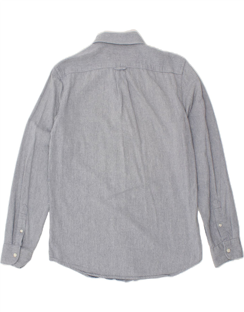 GAP Mens Slim Fit Shirt Medium Grey Cotton | Vintage Gap | Thrift | Second-Hand Gap | Used Clothing | Messina Hembry 
