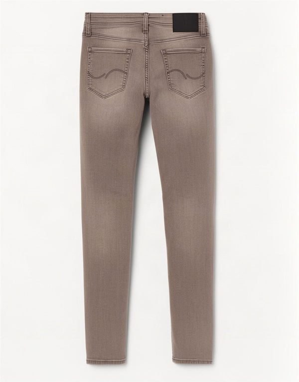Jack & Jones Mens Liam Skinny Jeans W31 L34 Grey Cotton