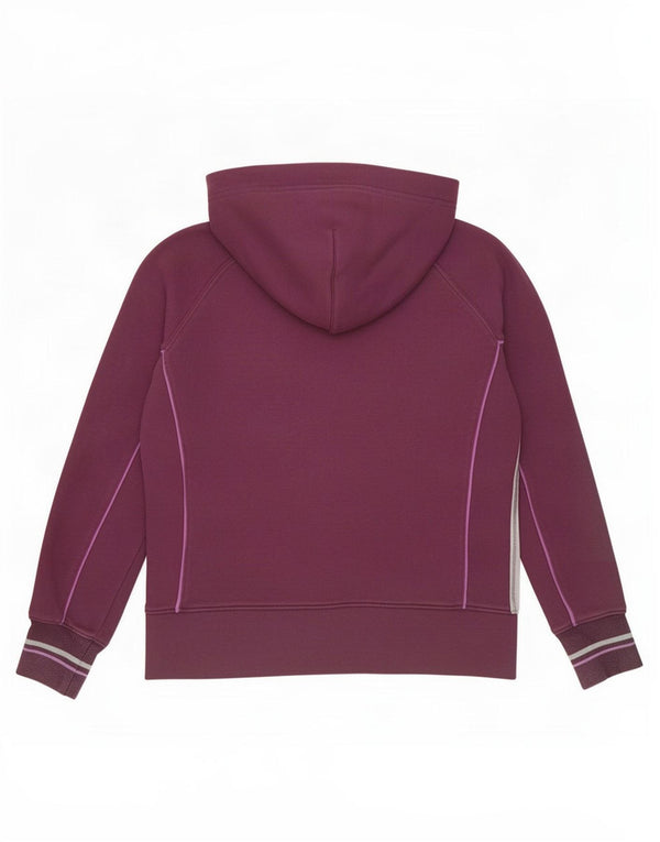 Champion Womens Heritage Classics Hoodie Jumper UK 18 XL Purple Cotton