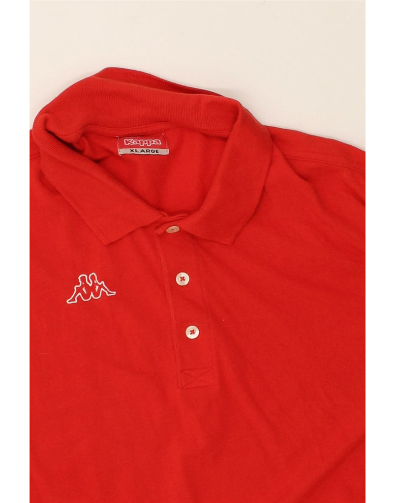 KAPPA Mens Polo Shirt XL Red | Vintage Kappa | Thrift | Second-Hand Kappa | Used Clothing | Messina Hembry 