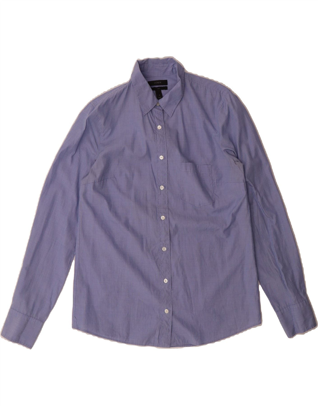 J. CREW Womens Boy Fit Shirt UK 4 Small Blue Vintage J. Crew and Second-Hand J. Crew from Messina Hembry 