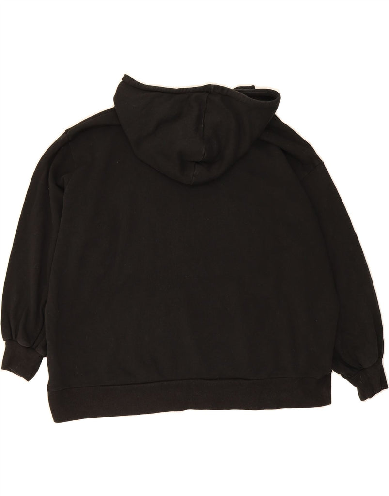 PUMA Mens Oversized Hoodie Jumper Large Black Cotton Vintage Puma and Second-Hand Puma from Messina Hembry 