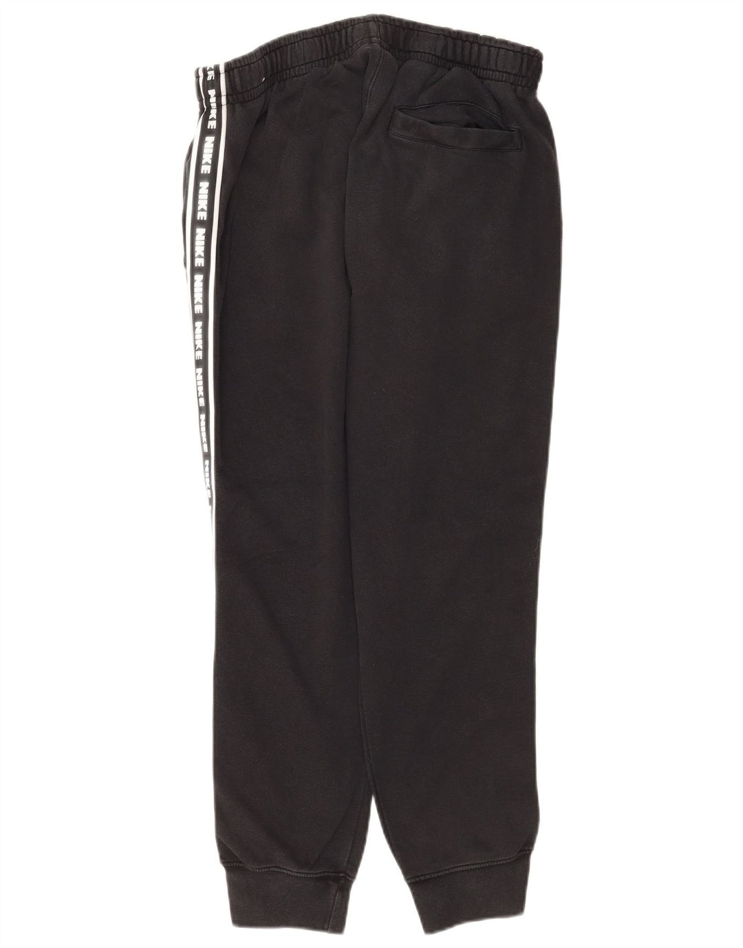 Nike Mens Graphic Tracksuit Trousers Joggers Medium  Black Cotton