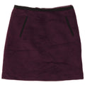MARKS & SPENCER Womens Mini Skirt UK 10 Small W28  Purple Polyester
