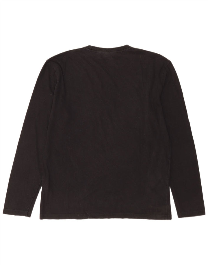 Levi's Mens Graphic Top Long Sleeve Large Black Cotton