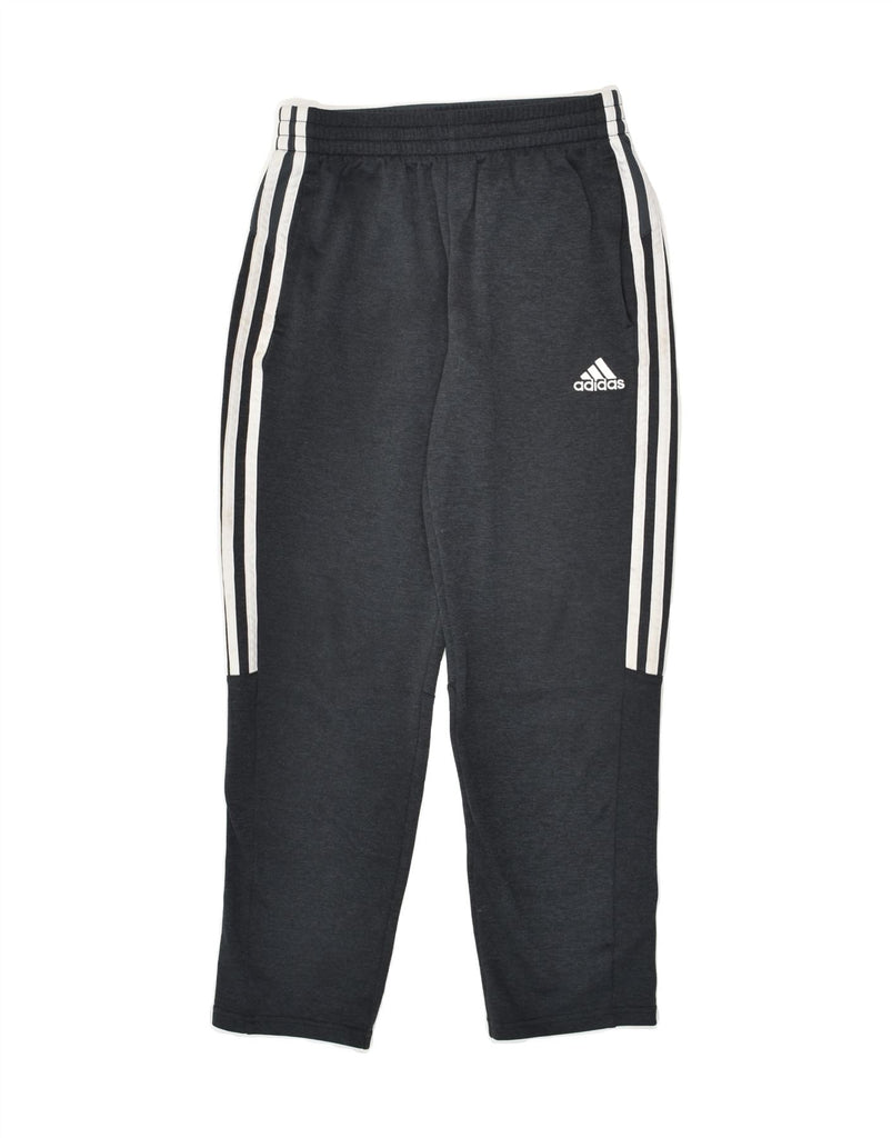 ADIDAS Boys Tracksuit Trousers 10-11 Years Medium  Grey Polyester | Vintage Adidas | Thrift | Second-Hand Adidas | Used Clothing | Messina Hembry 