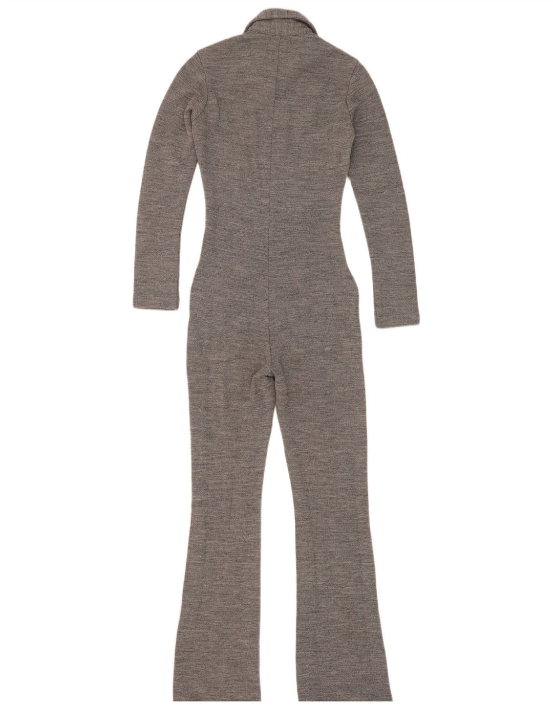 Replay Womens Jumpsuit UK 4 XS Grey Acrylic