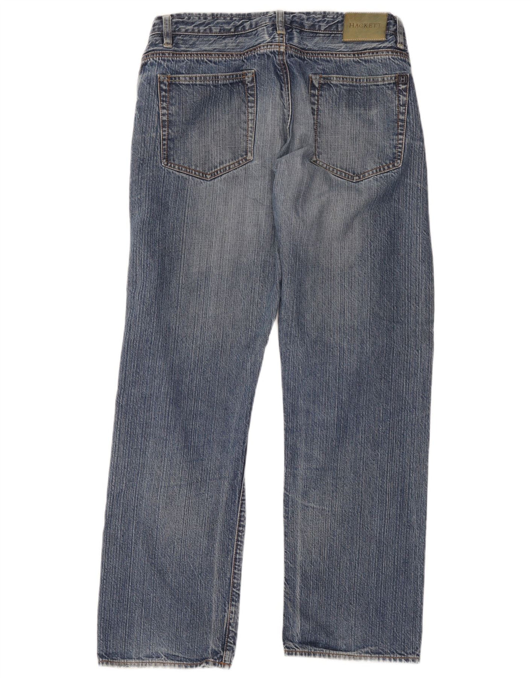 Hackett Mens Straight Jeans W36 L30 Blue