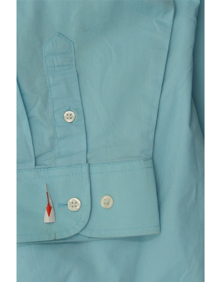 Chaps Boys Shirt 15-16 Years XL Blue Cotton