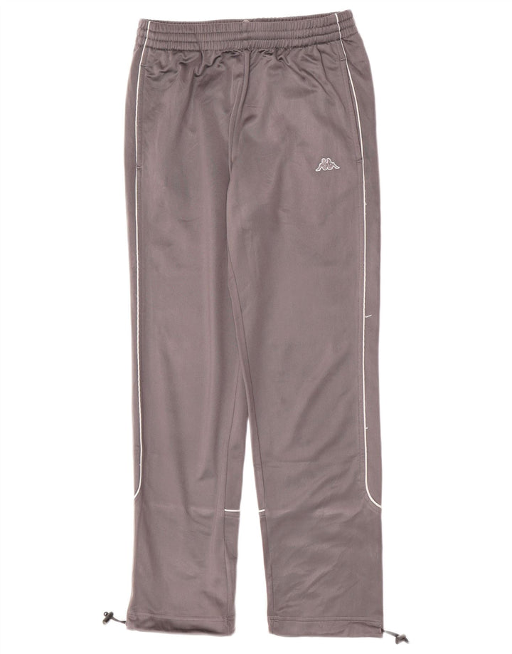 Kappa Boys Tracksuit Trousers 13-14 Years 2XL Grey Polyester