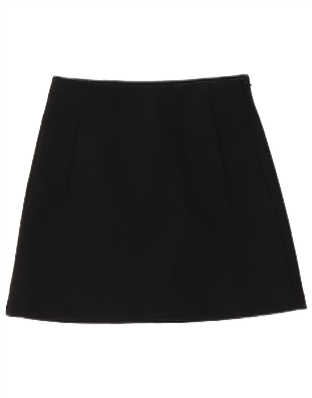 Zara Womens Mini Skirt XS W24 Black Polyester