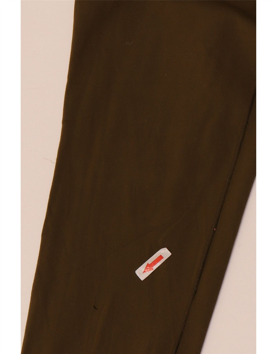REEBOK Womens Graphic Leggings UK 10 Small Khaki Nylon