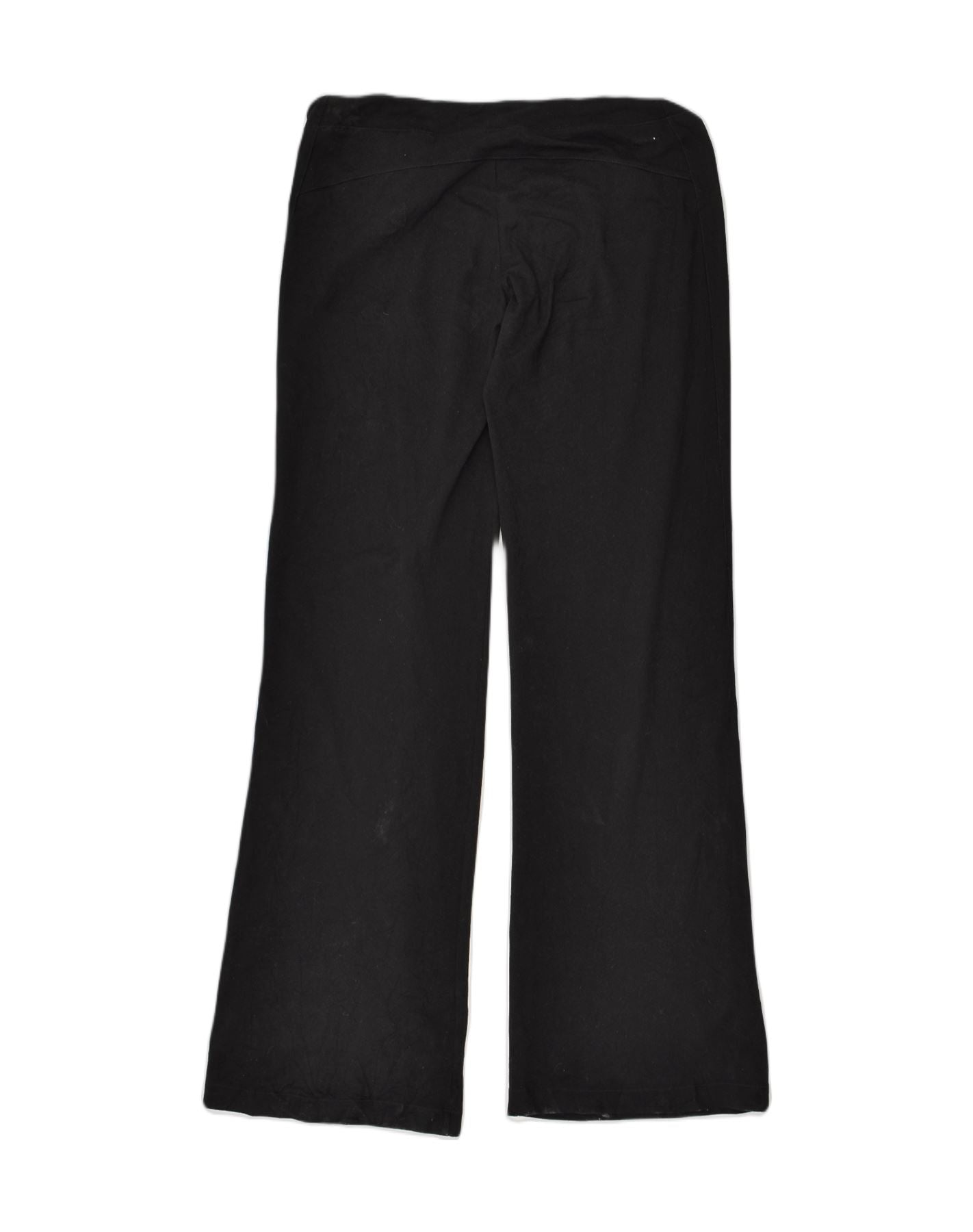 NIKE Womens Dri Fit Tracksuit Trousers UK 8 Small Black Polyester