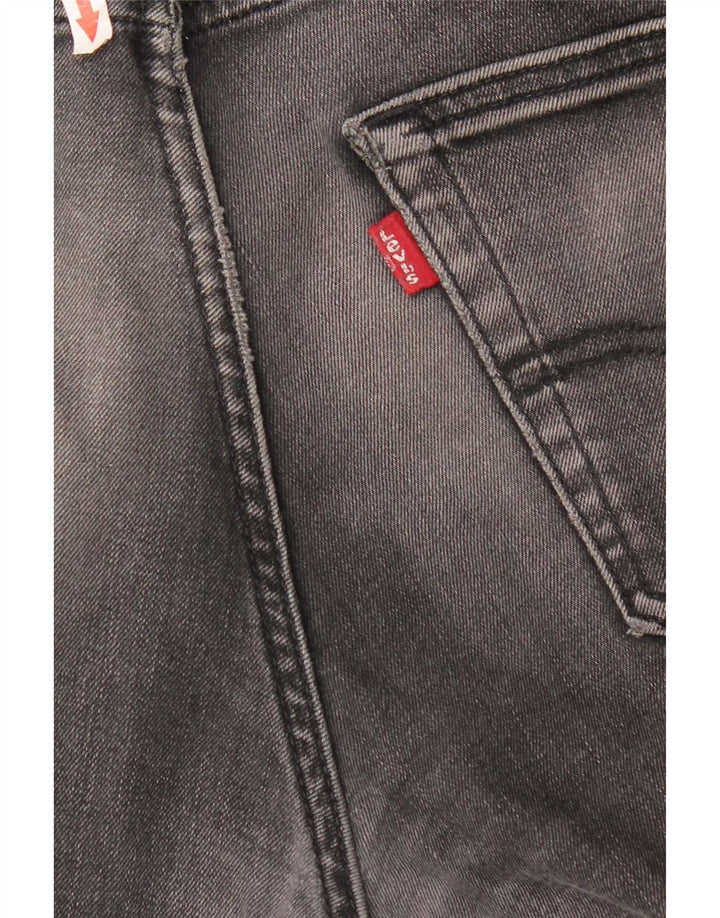 Levi's Mens 511 Slim Jeans W32 L27 Black Cotton