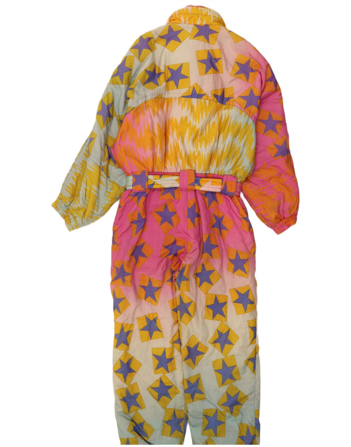 Elho Womens Graphic Ski Jumpsuit IT 44 Medium Multicoloured Colourblock