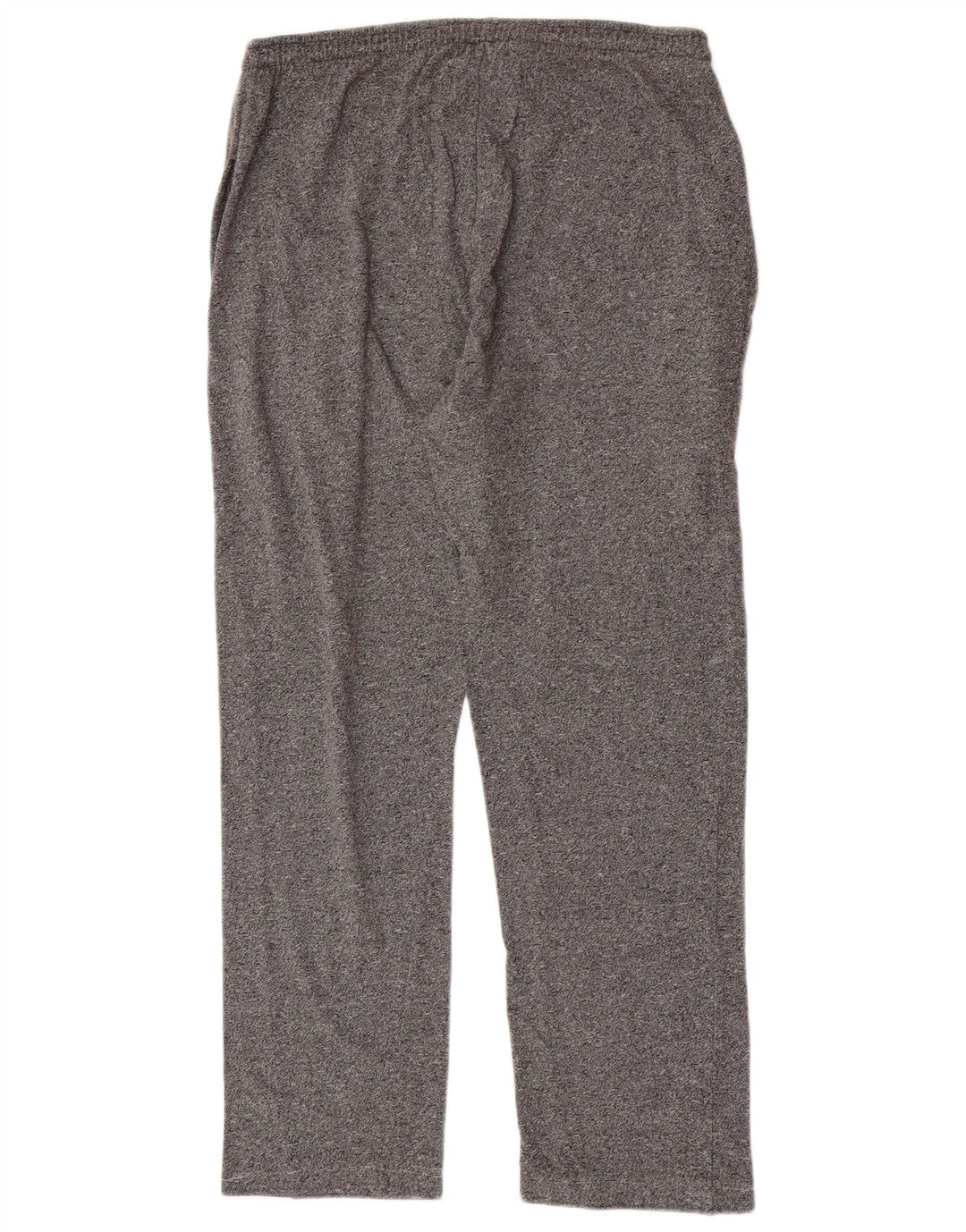 Asics Mens Tracksuit Trousers Medium Grey Flecked Cotton