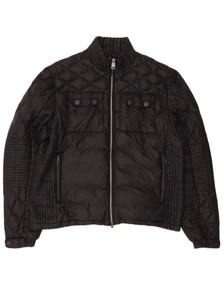 North Sails Mens Padded Jacket UK 42 XL Black