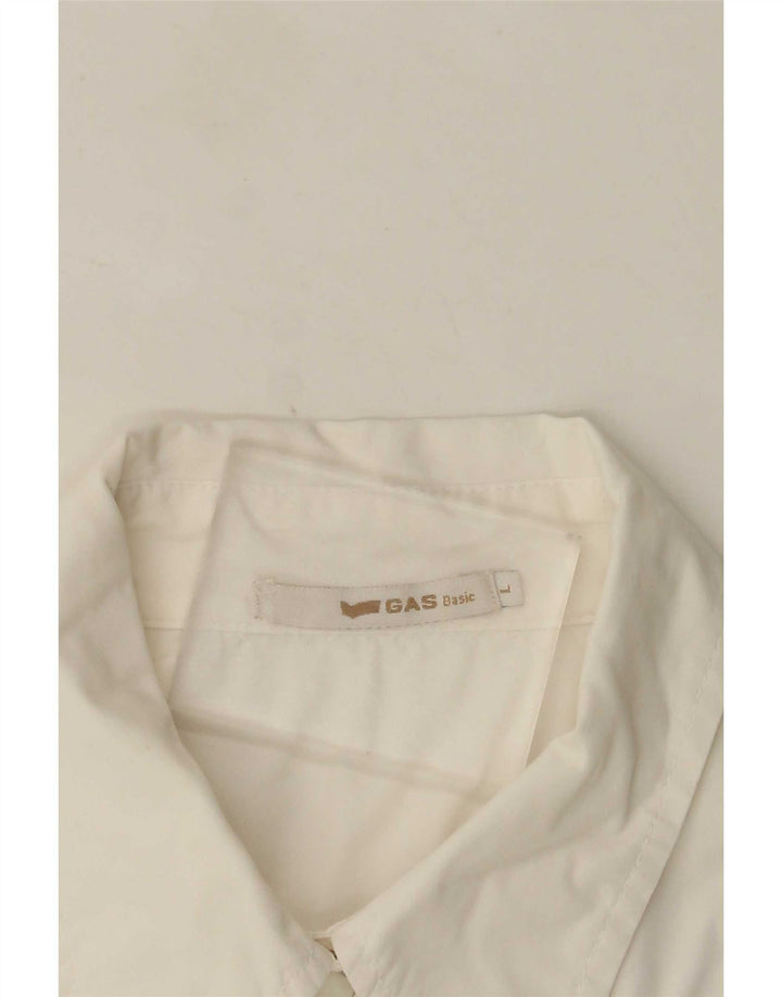 Gas Womens Shirt UK 14 Large White