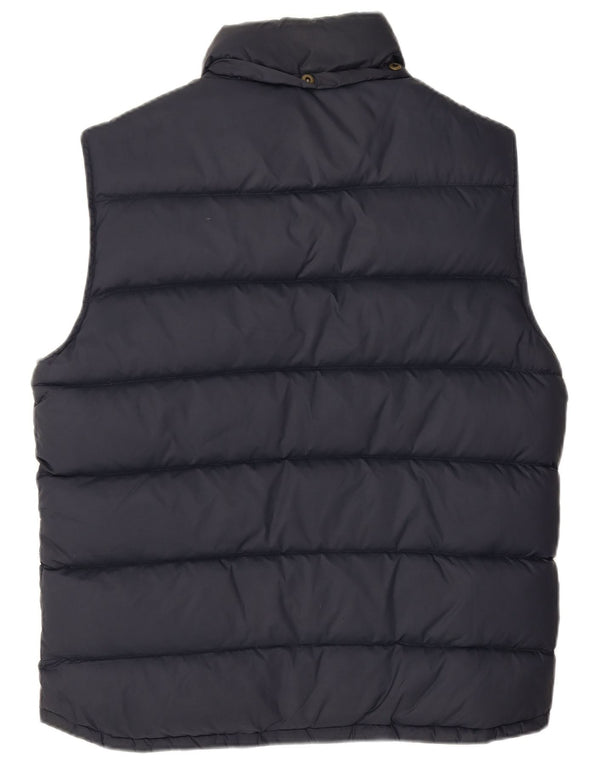Jack Wills Mens Padded Gilet UK 40 Large Navy Blue