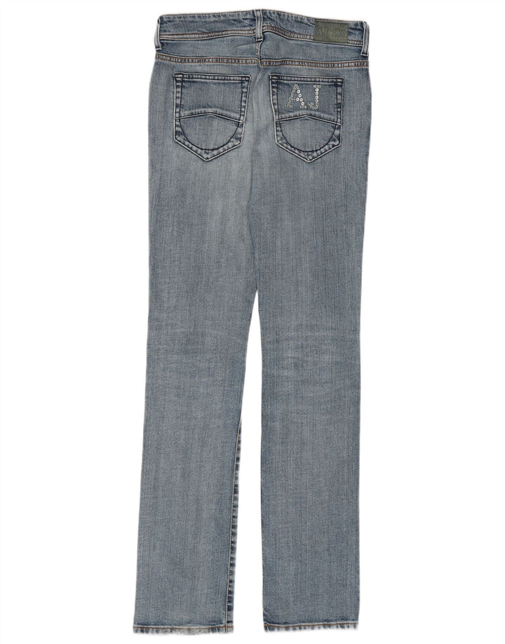 Armani Womens Slim Jeans W25 L32 Blue