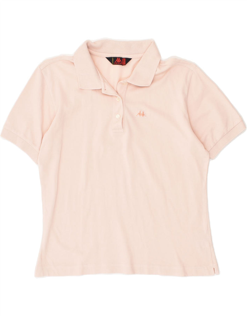 KAPPA Womens Polo Shirt UK 18 XL Pink Cotton | Vintage Kappa | Thrift | Second-Hand Kappa | Used Clothing | Messina Hembry 