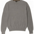 Massimo Dutti Mens Crew Neck Jumper Sweater Large Grey Cotton