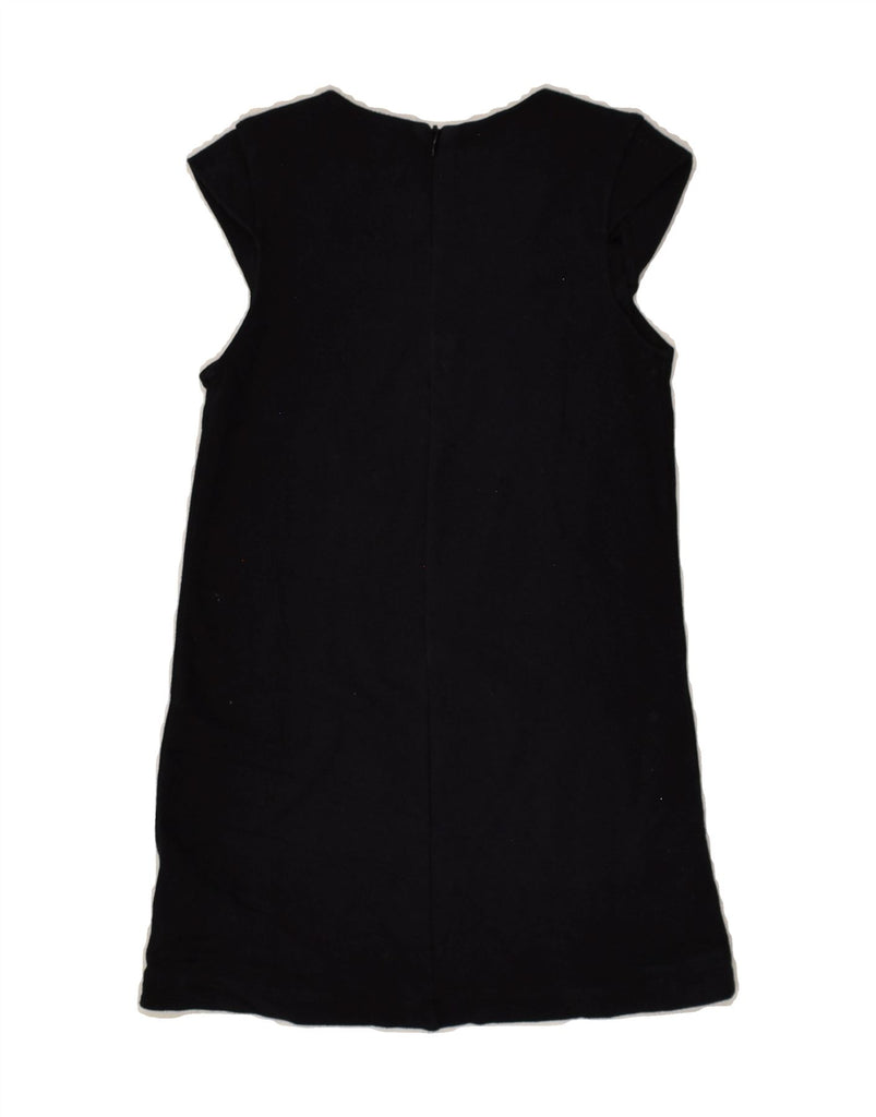 DESIGUAL Girls Sleeveless Graphic Basic Dress 3-4 Years Black Cotton | Vintage Desigual | Thrift | Second-Hand Desigual | Used Clothing | Messina Hembry 