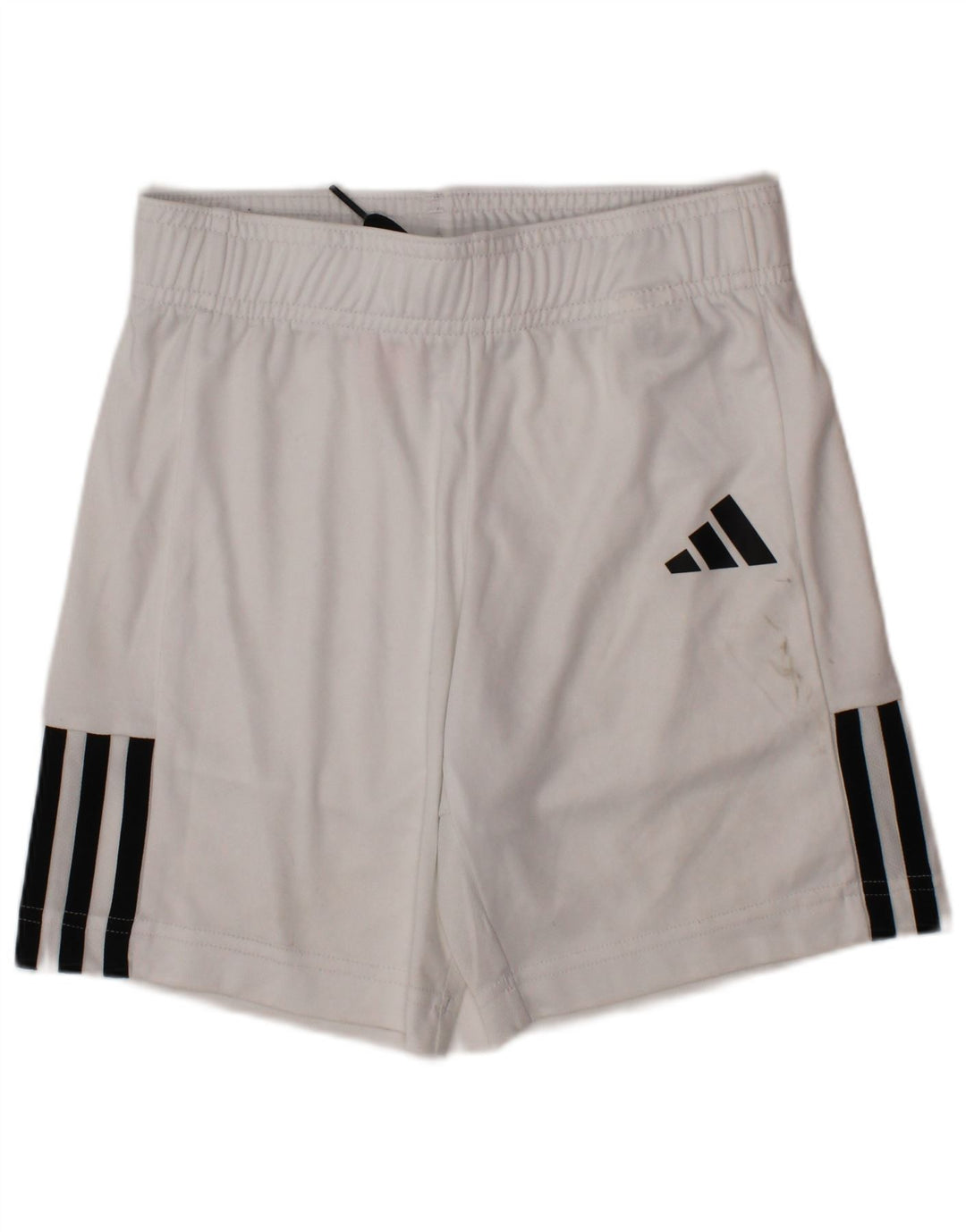 ADIDAS Boys Aeroready Sport Shorts 7-8 Years  White Polyester