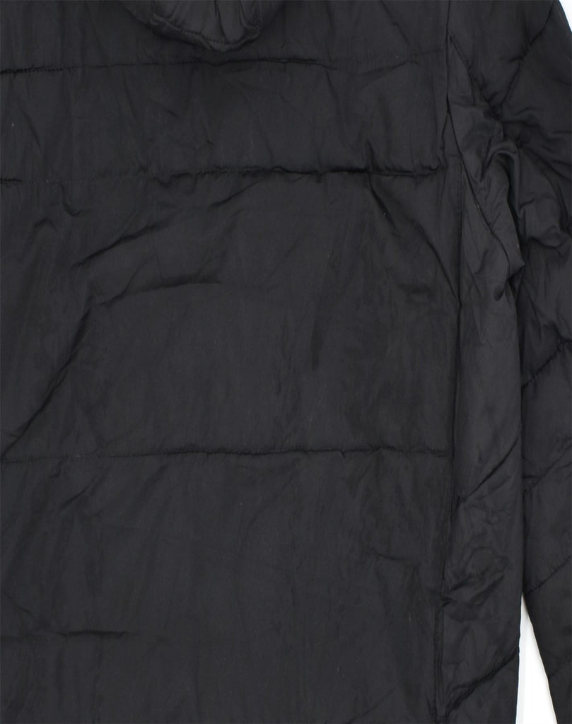 JACK & JONES Mens Hooded Padded Jacket UK 40 Large Black | Vintage | Thrift | Second-Hand | Used Clothing | Messina Hembry 