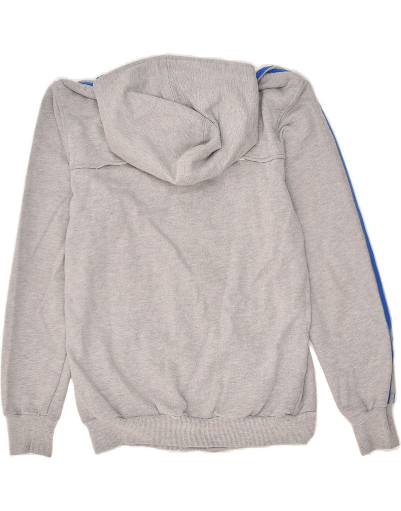 ADIDAS Mens Hooded Tracksuit Top Jacket Medium Grey Cotton | Vintage Adidas | Thrift | Second-Hand Adidas | Used Clothing | Messina Hembry 