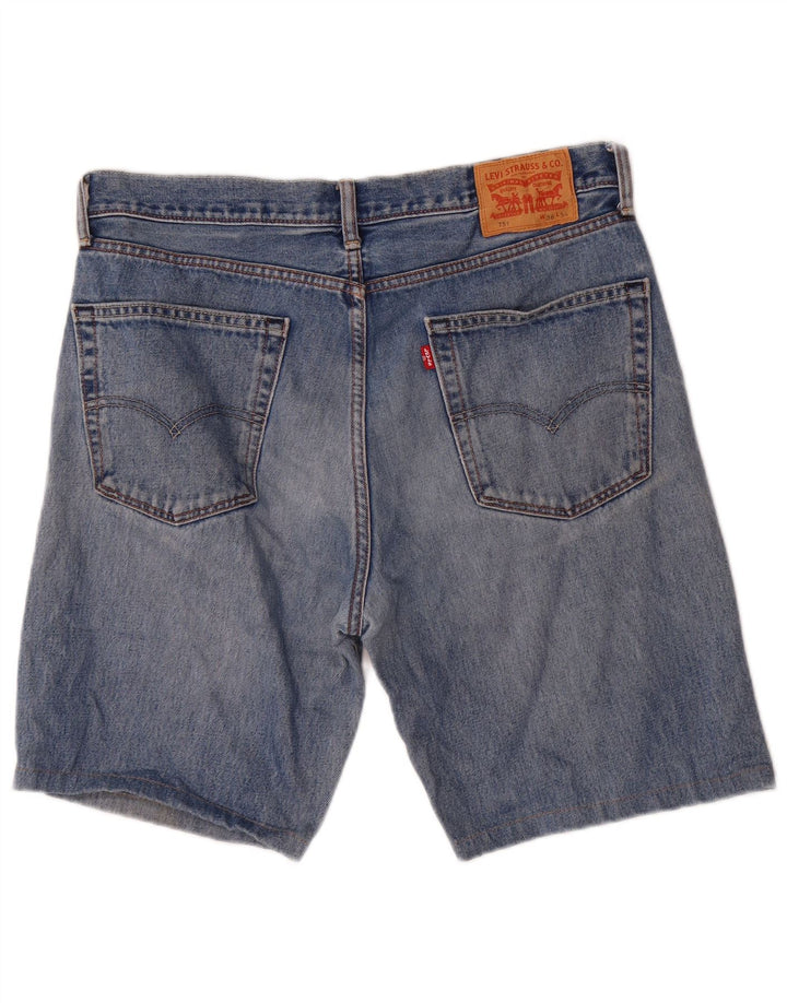 Levi's Mens 751 Denim Shorts W36 Large Blue Cotton