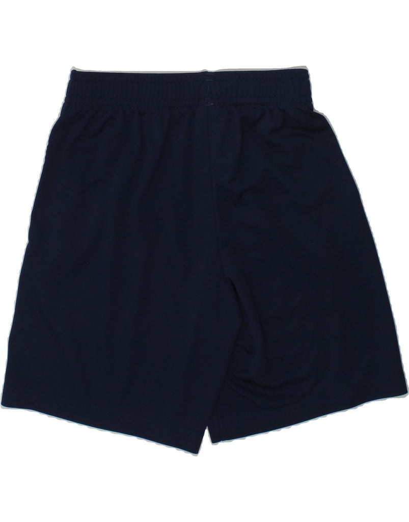 ADIDAS Boys Aeroready Sport Shorts 11-12 Years Navy Blue Polyester | Vintage Adidas | Thrift | Second-Hand Adidas | Used Clothing | Messina Hembry 