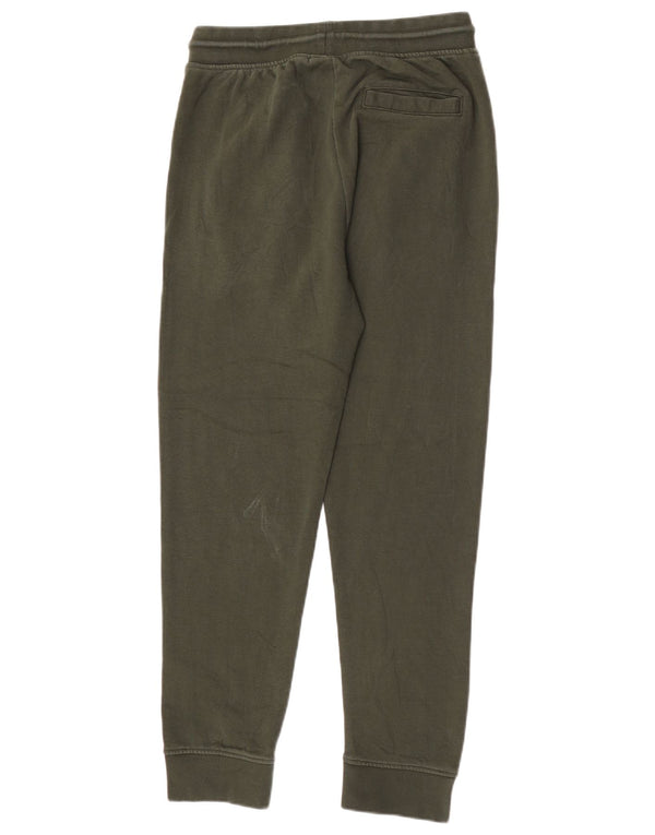 Ellesse Mens Tracksuit Trousers Joggers Small Khaki Cotton