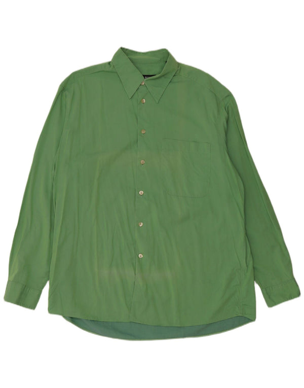 Hugo Boss Mens Shirt XL Green
