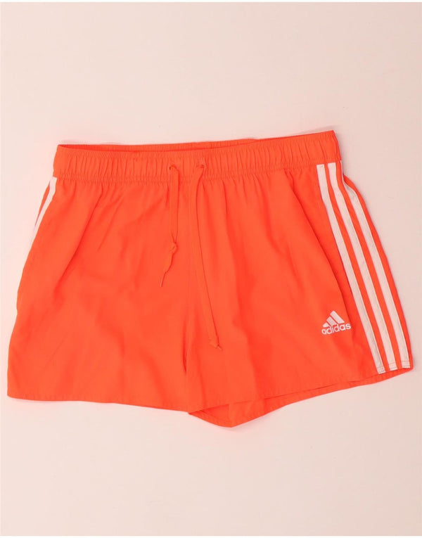 ADIDAS Mens Sport Shorts Medium  Orange Polyester