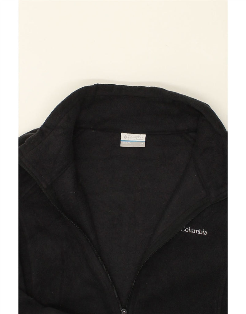 COLUMBIA Mens Fleece Jacket UK 44 2XL Black | Vintage Columbia | Thrift | Second-Hand Columbia | Used Clothing | Messina Hembry 