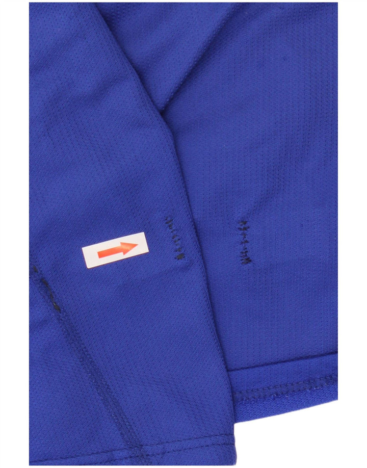 Asics Mens Graphic Vest Top Large Blue Colourblock Polyester