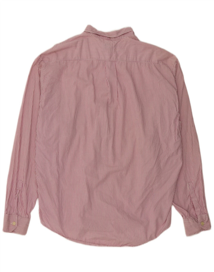 POP 84 Mens Shirt XL Purple Pinstripe Cotton