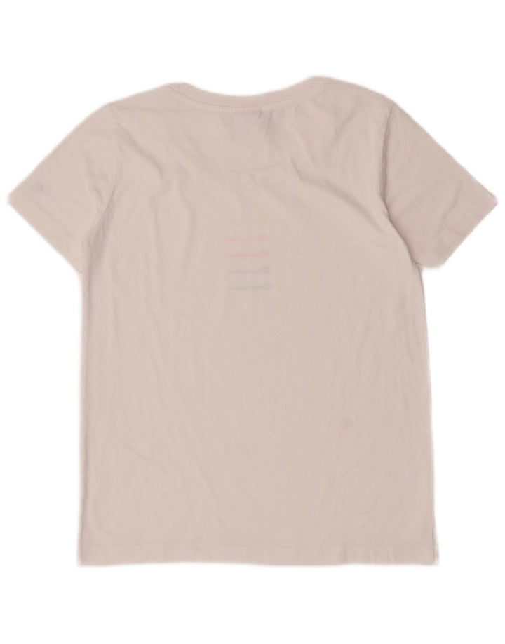 Champion Womens Graphic T-Shirt Top UK 16 Large White