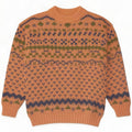 Chambers Mens Crew Neck Jumper Sweater Medium Pink Geometric